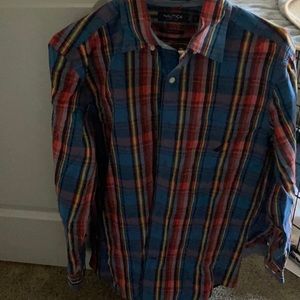 Nautica button down shirt, size small